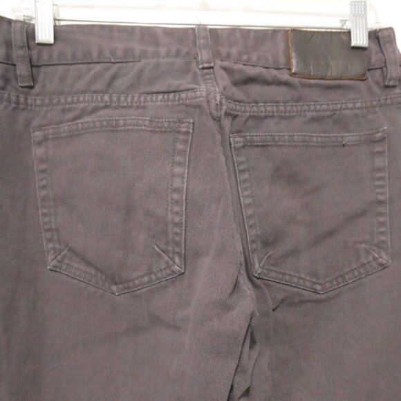 TAINTED DENIM | size 30 | Dark Grey Denim Jeans | Straight Leg - Picture 11 of 16